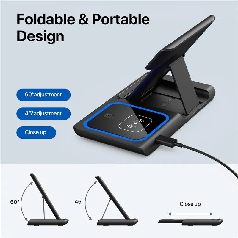 3 in 1 Wireless Charger Stand