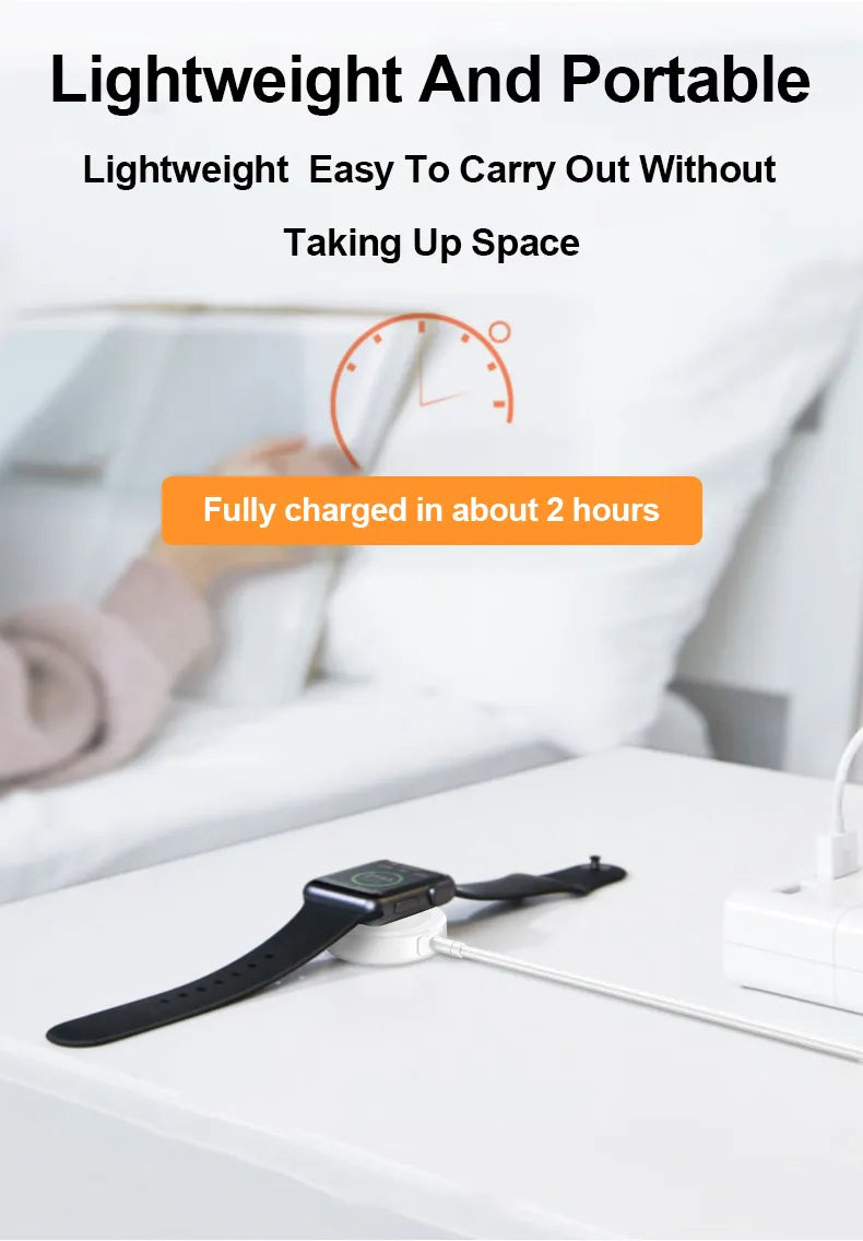 for Apple Watch Series USB-A or Type-C Charging Cable